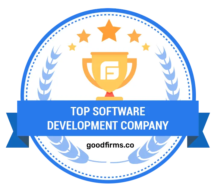 Top Software Development Company Certificate